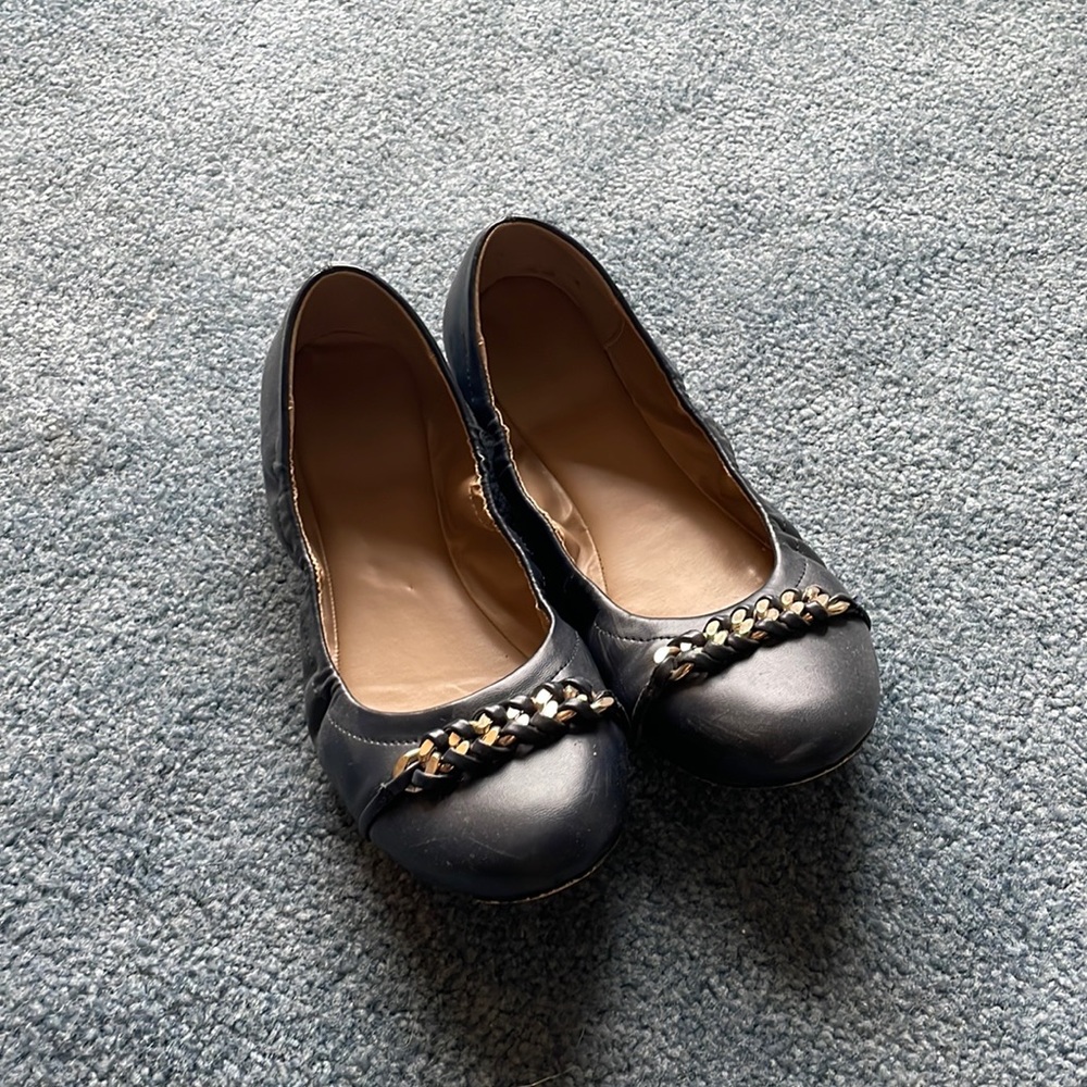 Ann Taylor blue flats